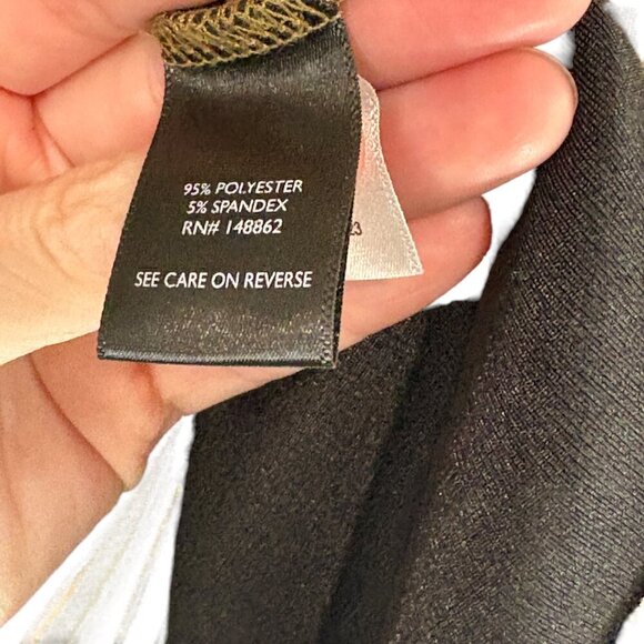 Torrid Shiny Gold Peplum Short Sleeve Blouse Women's Plus Size 2X - Picture 6 of 8